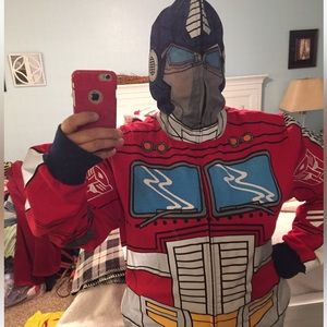 HALLOWEEN COLLECTABLE AND UNIQUE TRANSFORMERS COSTUME HOODY